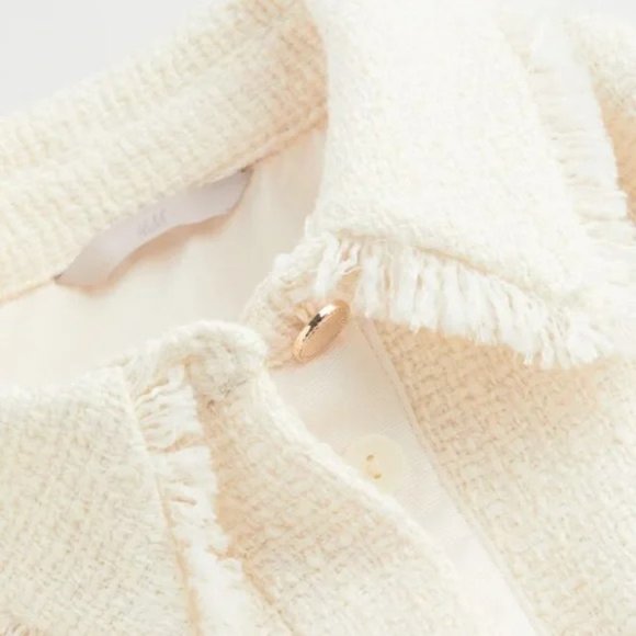 H&M Bouclé Wool-blend Dress NWT - Picture 5 of 8